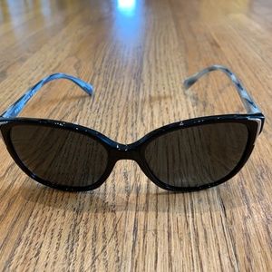 Black Prada Sunglasses Woman's 55MM Cat Eye Shades